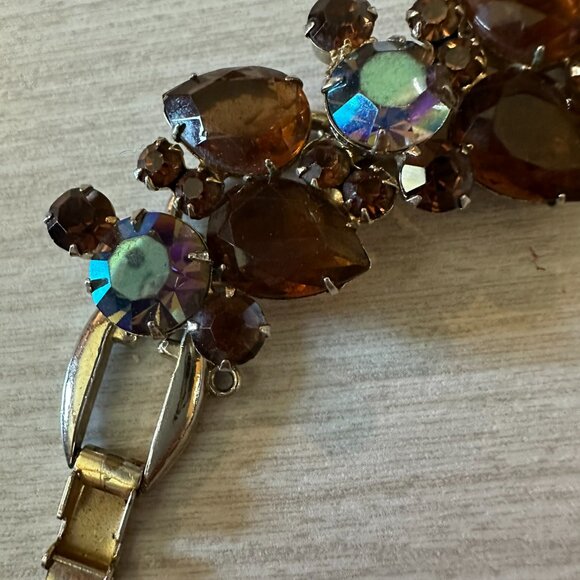 Delizza and Elster, Juliana Line, 5 link bracelet with Topaz and Romance Stones - Picture 5 of 6